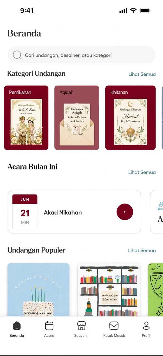 Aplikasi Undangan