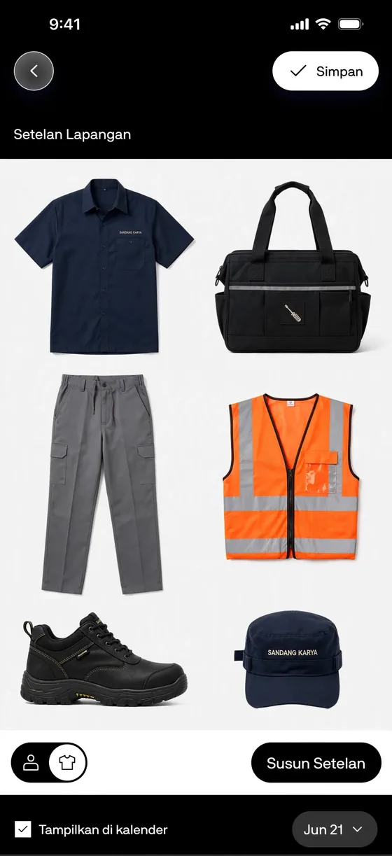 Katalog Seragam