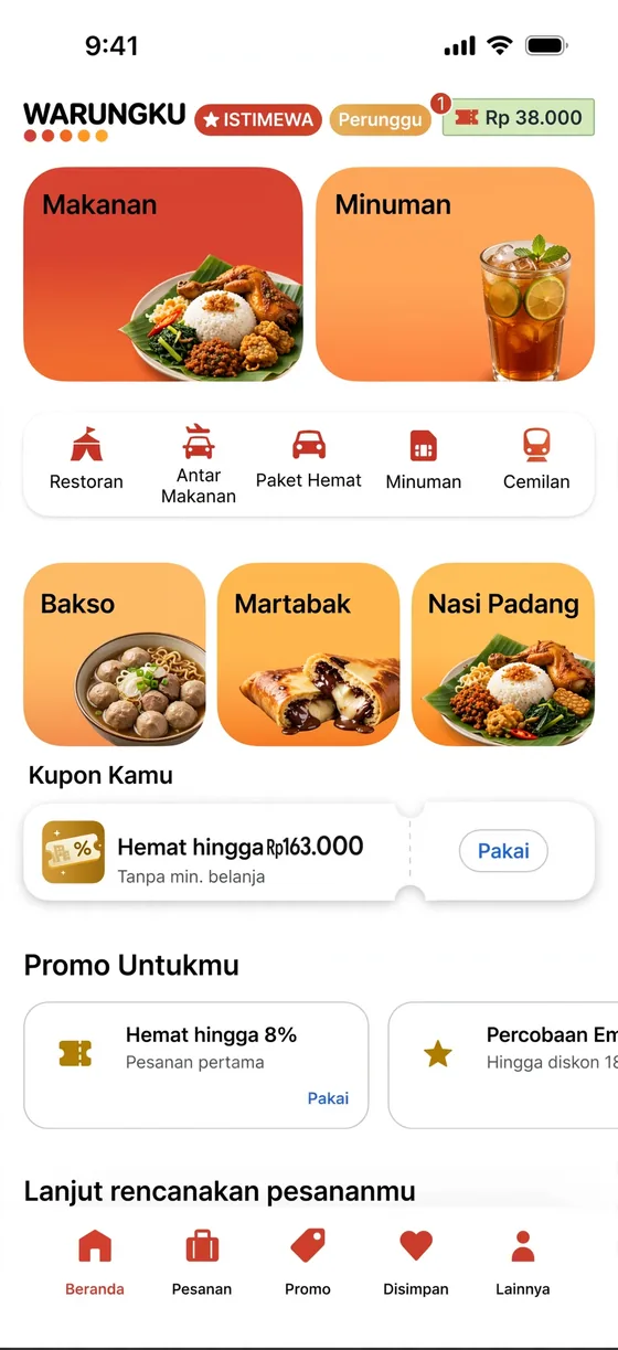 Aplikasi Antar Makanan
