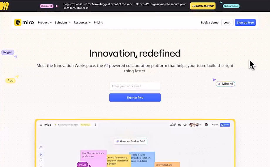 Landing Page